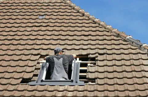 Pose de velux - Lanvellec